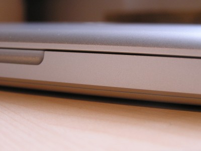 Eine Nahansicht des MacBooks
